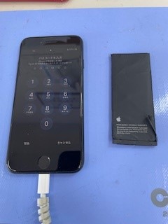 iPhoneSE2バッテリー交換